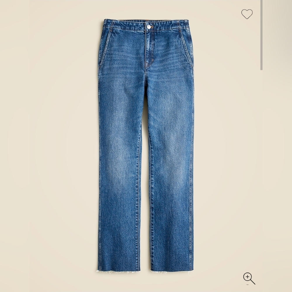 J. Crew Men's Straight Blue Jeans